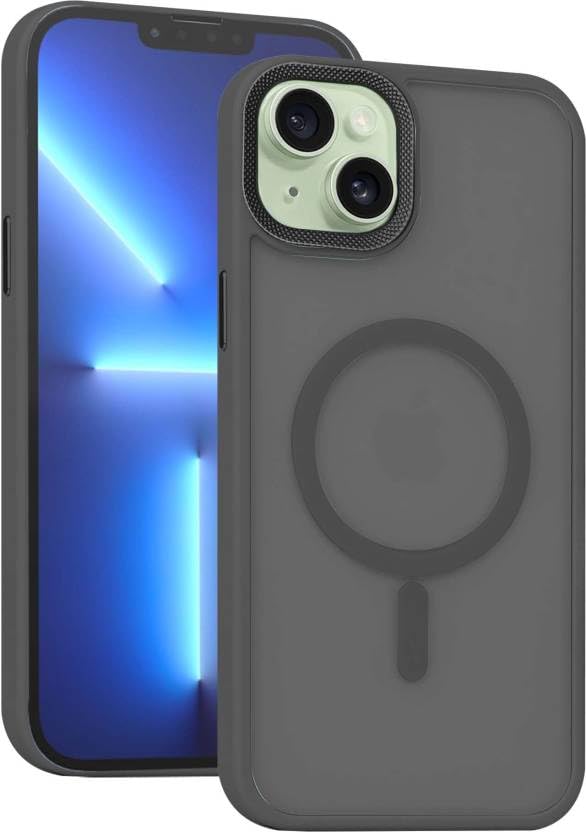 Shockproof matte black case for iPhone 13