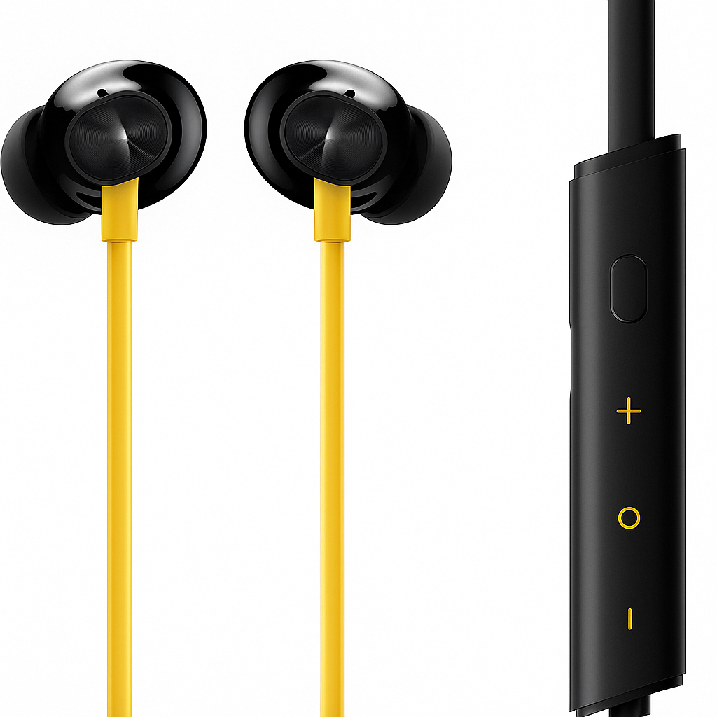 Wireless Bluetooth neckband with ANC and 32h battery