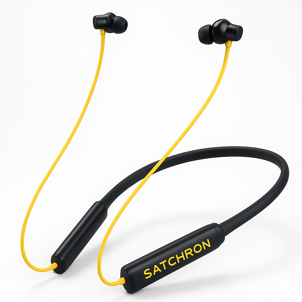 SATCHRON Buds Wireless 3 Neo neckband black yellow