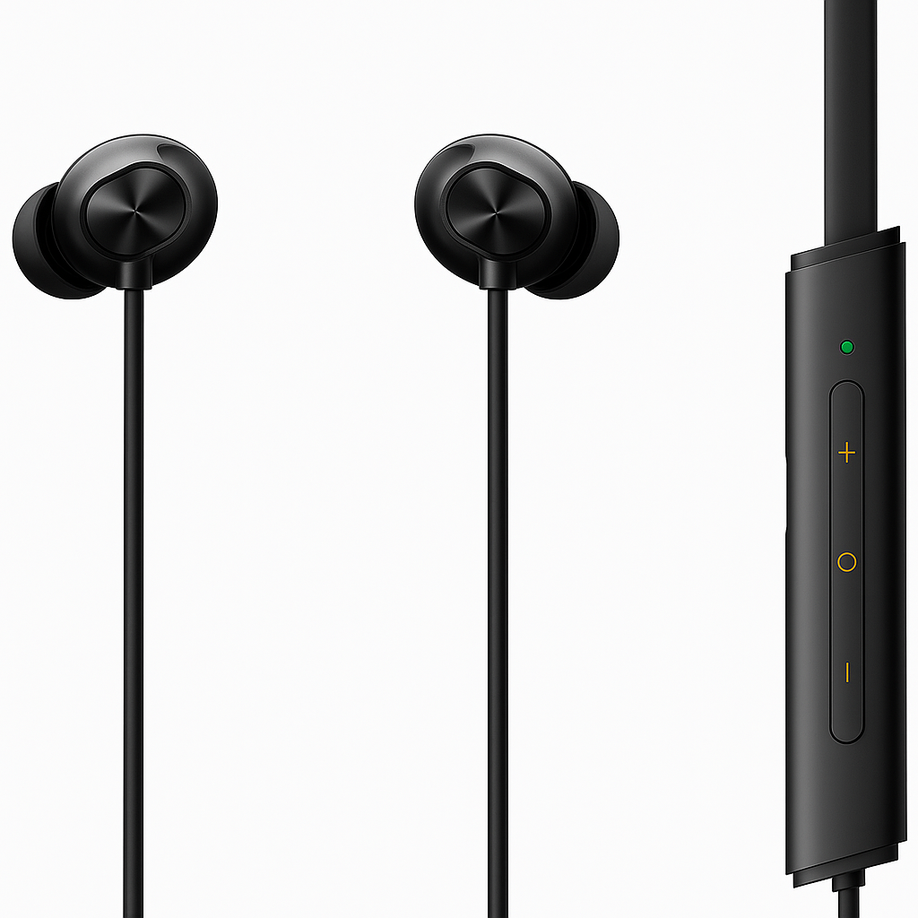 SATCHRON Buds Wireless 3 Black Neckband Front View